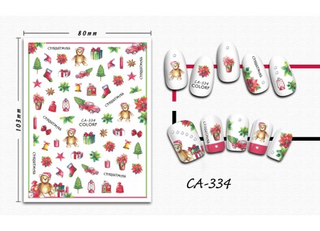 3D Nail Stickers - CA-334